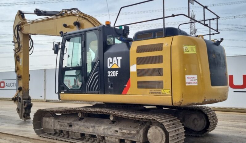 2017 CAT 320FL 20 Ton+ Excavators For Auction: Leeds, UK – 30th April, 1st, 2nd & 3rd May 25 full