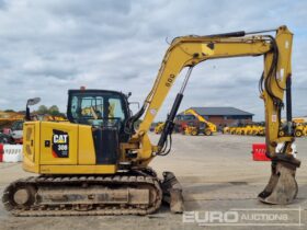 2019 CAT 308CR 6 Ton+ Excavators For Auction: Leeds, UK – 30th April, 1st, 2nd & 3rd May 25 full