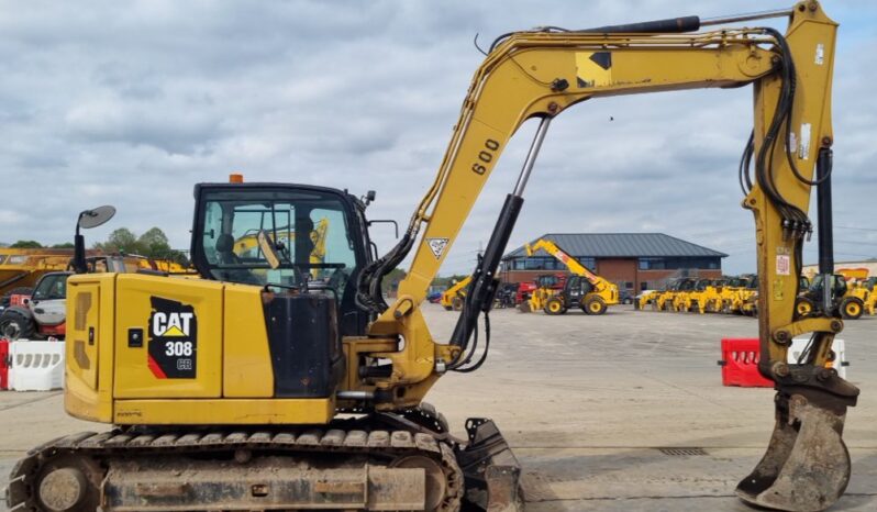 2019 CAT 308CR 6 Ton+ Excavators For Auction: Leeds, UK – 30th April, 1st, 2nd & 3rd May 25 full