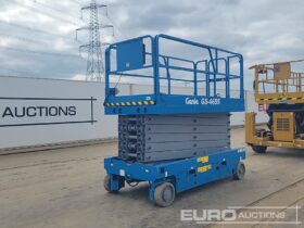 2021 Genie GS4655 Manlifts For Auction: Leeds, UK – 30th April, 1st, 2nd & 3rd May 25