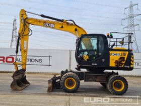 2019 JCB JS145W Wheeled Excavators For Auction: Leeds, UK – 30th April, 1st, 2nd & 3rd May 25 full