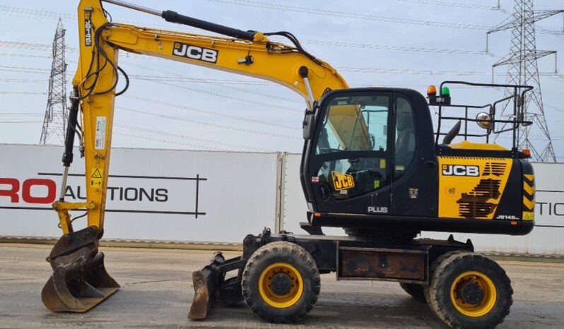 2019 JCB JS145W Wheeled Excavators For Auction: Leeds, UK – 30th April, 1st, 2nd & 3rd May 25 full