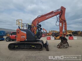 2023 Hitachi ZX135USBL-7 10 Ton+ Excavators For Auction: Leeds, UK – 30th April, 1st, 2nd & 3rd May 25 full