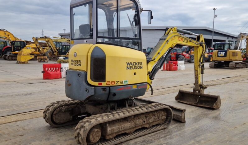 2013 Wacker Neuson 28Z3 Mini Excavators For Auction: Leeds, UK – 30th April, 1st, 2nd & 3rd May 25 full