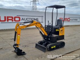 Unused 2024 JPC HT12 Micro Excavators For Auction: Leeds, UK – 30th April, 1st, 2nd & 3rd May 25