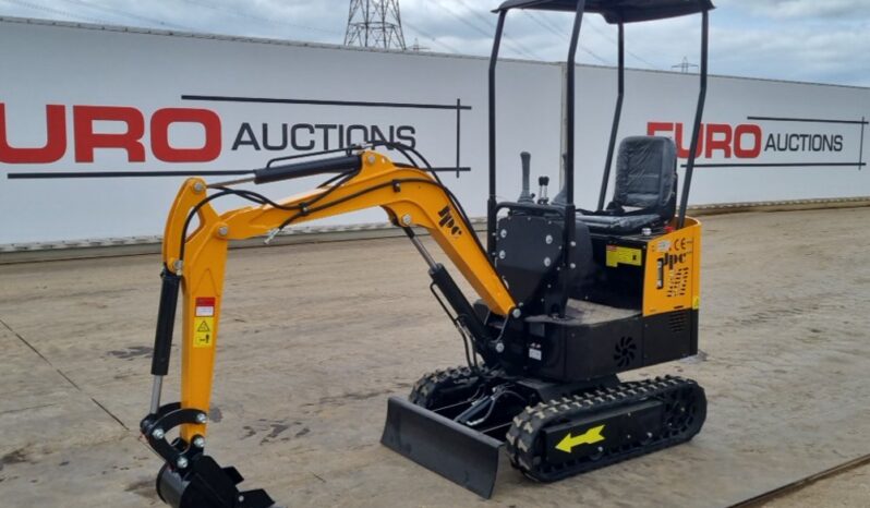 Unused 2024 JPC HT12 Micro Excavators For Auction: Leeds, UK – 30th April, 1st, 2nd & 3rd May 25