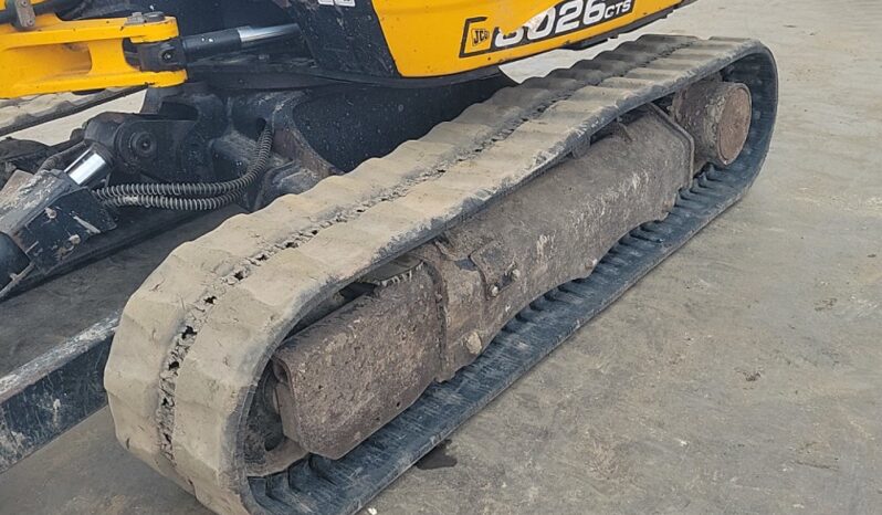 2018 JCB 8026CTS Mini Excavators For Auction: Leeds, UK – 30th April, 1st, 2nd & 3rd May 25 full