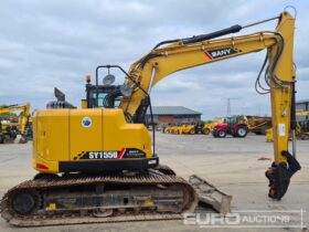 2021 Sany SY155U 10 Ton+ Excavators For Auction: Leeds, UK – 30th April, 1st, 2nd & 3rd May 25 full