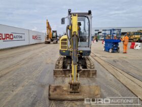 2013 Wacker Neuson 28Z3 Mini Excavators For Auction: Leeds, UK – 30th April, 1st, 2nd & 3rd May 25 full
