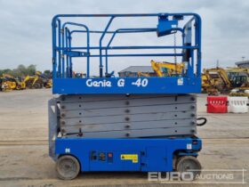 2016 Genie GS4047 Manlifts For Auction: Leeds, UK – 30th April, 1st, 2nd & 3rd May 25 full