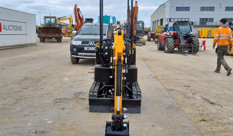 Unused 2024 JPC HT12 Micro Excavators For Auction: Leeds, UK – 30th April, 1st, 2nd & 3rd May 25 full