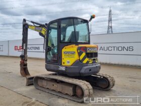 2020 Volvo ECR50D Mini Excavators For Auction: Leeds, UK – 30th April, 1st, 2nd & 3rd May 25 full