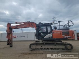 2018 Hitachi ZX250LC-6 20 Ton+ Excavators For Auction: Leeds, UK – 30th April, 1st, 2nd & 3rd May 25 full