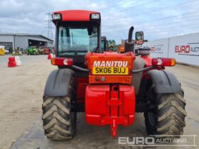 Manitou MLT634 Telehandlers For Auction: Leeds, UK – 30th April, 1st, 2nd & 3rd May 25 full