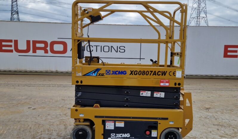 2022 XCMG XG0807ACW Manlifts For Auction: Leeds, UK – 30th April, 1st, 2nd & 3rd May 25 full