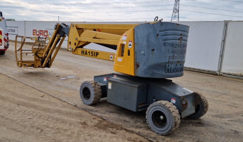 2011 Haulotte HA15IP Manlifts For Auction: Leeds, UK – 30th April, 1st, 2nd & 3rd May 25 full