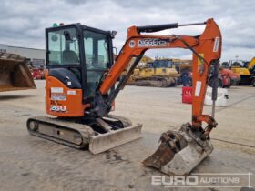 2019 Hitachi ZX26U-6 CR Mini Excavators For Auction: Leeds, UK – 30th April, 1st, 2nd & 3rd May 25 full