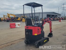 Unused 2024 JPC HT12 Micro Excavators For Auction: Leeds, UK – 30th April, 1st, 2nd & 3rd May 25 full