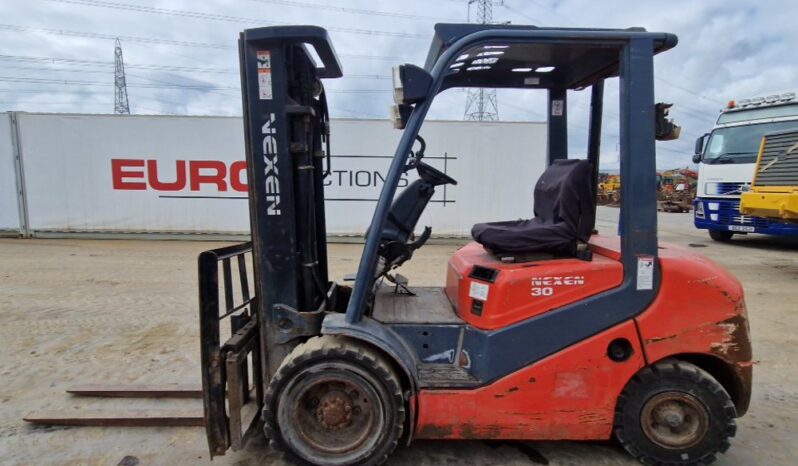 Nexen FD30 Forklifts For Auction: Leeds, UK – 30th April, 1st, 2nd & 3rd May 25 full