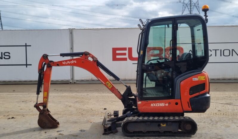 2016 Kubota KX016-4 Mini Excavators For Auction: Leeds, UK – 30th April, 1st, 2nd & 3rd May 25 full