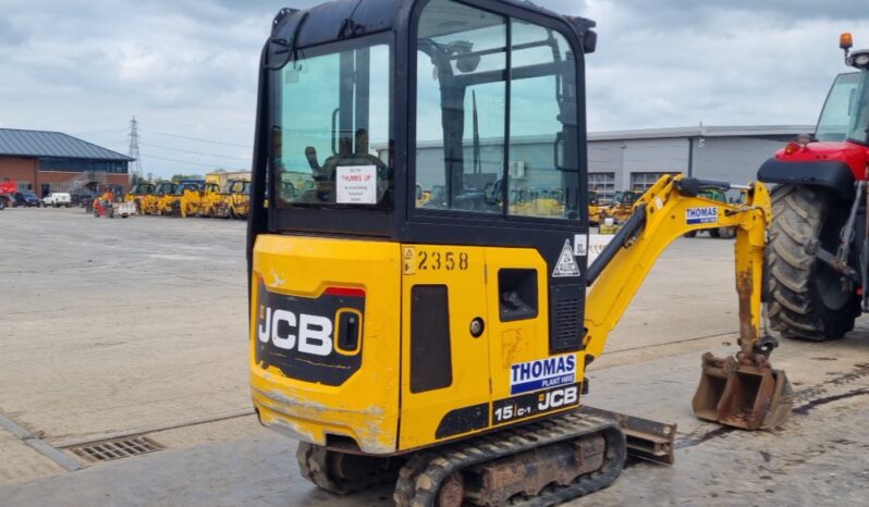2019 JCB 15C-1 Mini Excavators For Auction: Leeds, UK – 30th April, 1st, 2nd & 3rd May 25 full