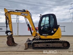 2012 JCB 8085 6 Ton+ Excavators For Auction: Leeds, UK – 30th April, 1st, 2nd & 3rd May 25 full