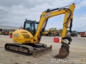 2012 JCB 8085 6 Ton+ Excavators For Auction: Leeds, UK – 30th April, 1st, 2nd & 3rd May 25 full