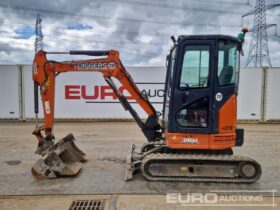 2019 Hitachi ZX26U-6 CR Mini Excavators For Auction: Leeds, UK – 30th April, 1st, 2nd & 3rd May 25 full