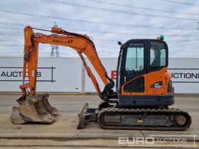 2021 Doosan DX62R-3 6 Ton+ Excavators For Auction: Leeds, UK – 30th April, 1st, 2nd & 3rd May 25 full