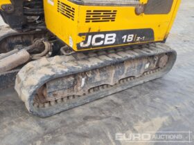 2020 JCB 18Z-1 Mini Excavators For Auction: Leeds, UK – 30th April, 1st, 2nd & 3rd May 25 full
