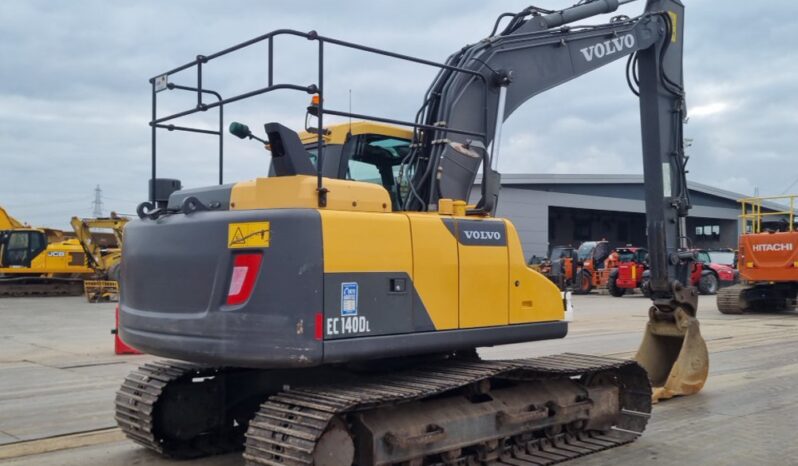 2015 Volvo EC140DL 10 Ton+ Excavators For Auction: Leeds, UK – 30th April, 1st, 2nd & 3rd May 25 full