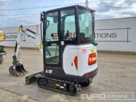 2023 Bobcat E19 Mini Excavators For Auction: Leeds, UK – 30th April, 1st, 2nd & 3rd May 25 full