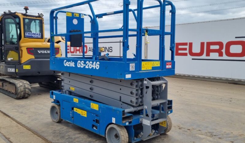 2019 Genie GS2646 Manlifts For Auction: Leeds, UK – 30th April, 1st, 2nd & 3rd May 25 full