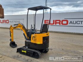 Unused 2024 JPC HT12 Micro Excavators For Auction: Leeds, UK – 30th April, 1st, 2nd & 3rd May 25 full