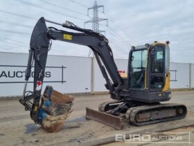2019 Volvo ECR58D Mini Excavators For Auction: Leeds, UK – 30th April, 1st, 2nd & 3rd May 25