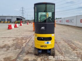 2024 Machpro MP15 Micro Excavators For Auction: Leeds, UK – 30th April, 1st, 2nd & 3rd May 25 full