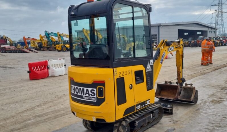 2019 JCB 15C-1 Mini Excavators For Auction: Leeds, UK – 30th April, 1st, 2nd & 3rd May 25 full