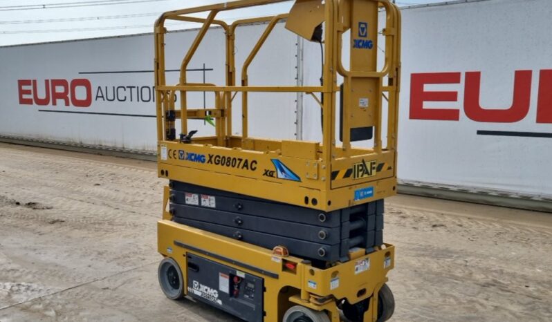 2022 XCMG XG0807AC Manlifts For Auction: Leeds, UK – 30th April, 1st, 2nd & 3rd May 25 full