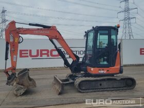 2019 Hitachi ZX48U-6 CLR Mini Excavators For Auction: Leeds, UK – 30th April, 1st, 2nd & 3rd May 25 full
