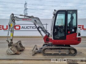 2020 Takeuchi TB230 Mini Excavators For Auction: Leeds, UK – 30th April, 1st, 2nd & 3rd May 25 full