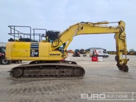2016 Komatsu PC210LC-10 20 Ton+ Excavators For Auction: Leeds, UK – 30th April, 1st, 2nd & 3rd May 25 full