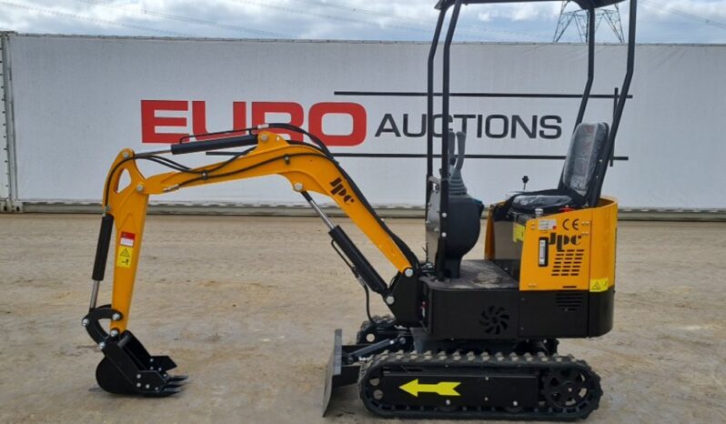 Unused 2024 JPC HT12 Micro Excavators For Auction: Leeds, UK – 30th April, 1st, 2nd & 3rd May 25 full