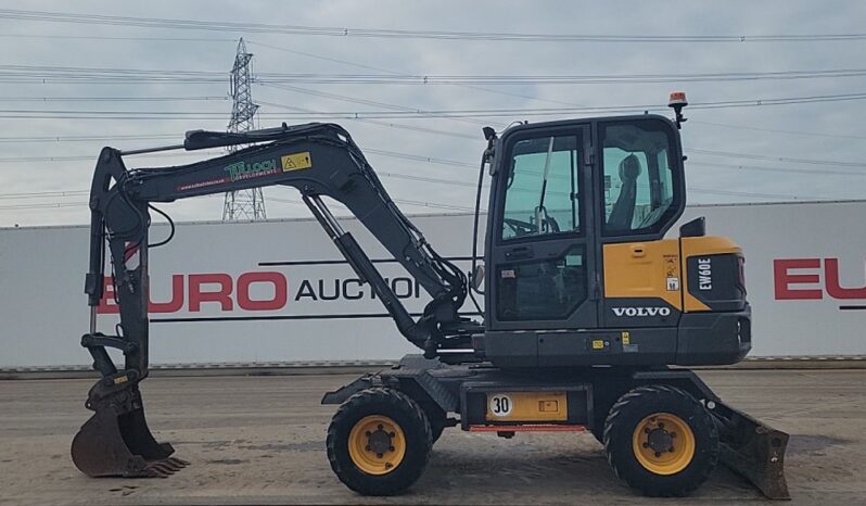 2017 Volvo EW60E Wheeled Excavators For Auction: Leeds, UK – 30th April, 1st, 2nd & 3rd May 25 full
