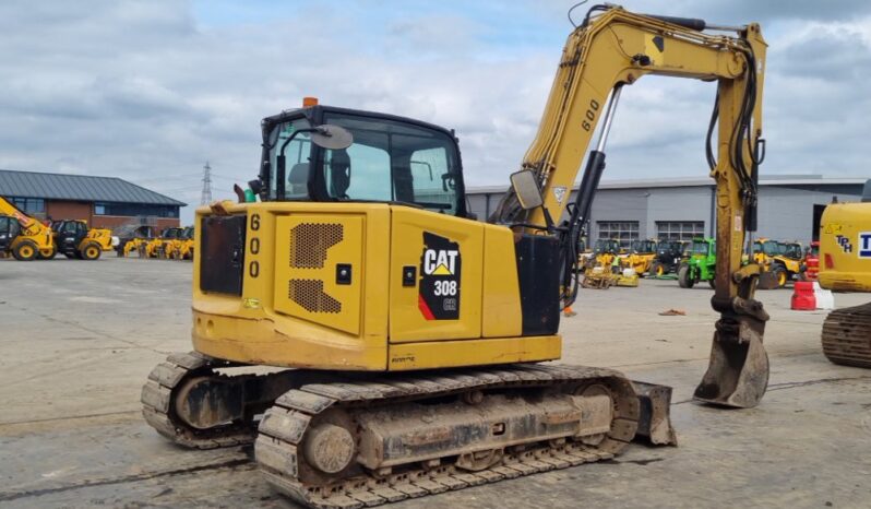 2019 CAT 308CR 6 Ton+ Excavators For Auction: Leeds, UK – 30th April, 1st, 2nd & 3rd May 25 full