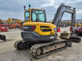 2018 Volvo ECR88D 6 Ton+ Excavators For Auction: Leeds, UK – 30th April, 1st, 2nd & 3rd May 25 full