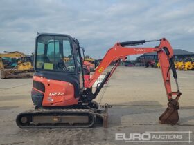 2016 Kubota U27-4 Mini Excavators For Auction: Leeds, UK – 30th April, 1st, 2nd & 3rd May 25 full