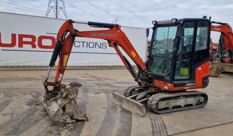 2020 Kubota KX027-4 Mini Excavators For Auction: Leeds, UK – 30th April, 1st, 2nd & 3rd May 25