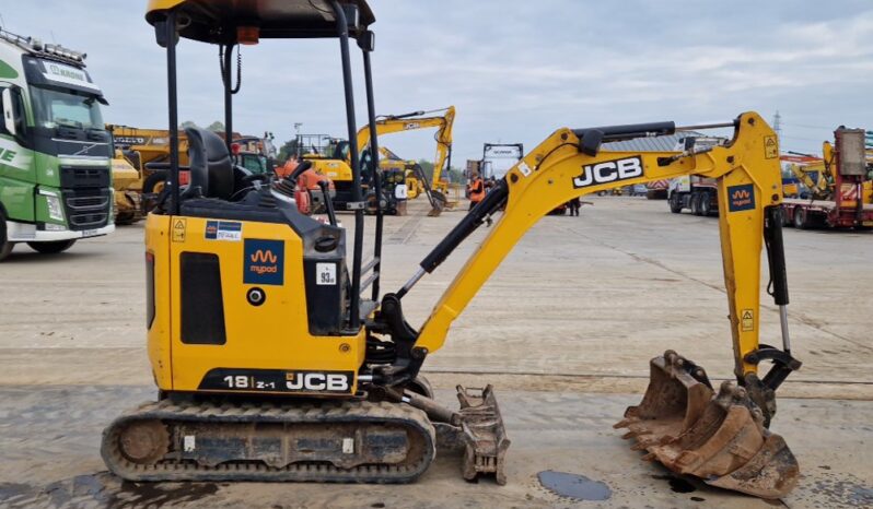 2020 JCB 18Z-1 Mini Excavators For Auction: Leeds, UK – 30th April, 1st, 2nd & 3rd May 25 full