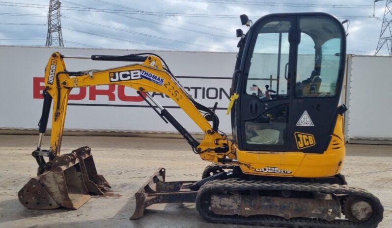 2017 JCB 8025ZTS Mini Excavators For Auction: Leeds, UK – 30th April, 1st, 2nd & 3rd May 25 full