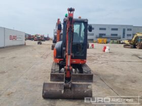 2016 Kubota U27-4 Mini Excavators For Auction: Leeds, UK – 30th April, 1st, 2nd & 3rd May 25 full